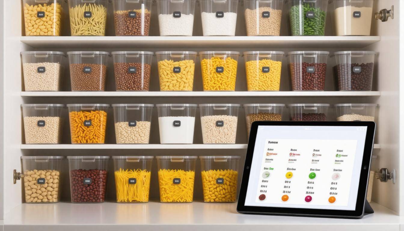 Organized pantry system