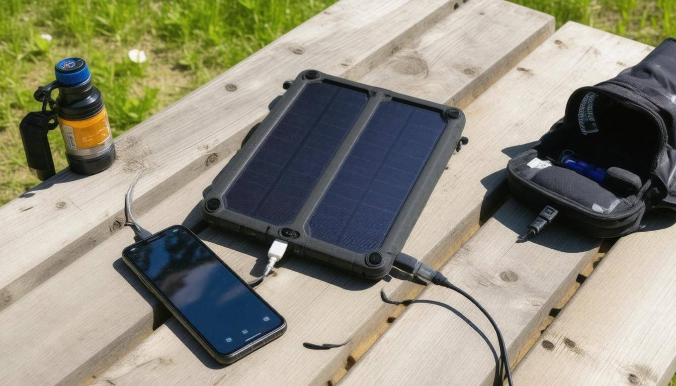 Portable solar charger