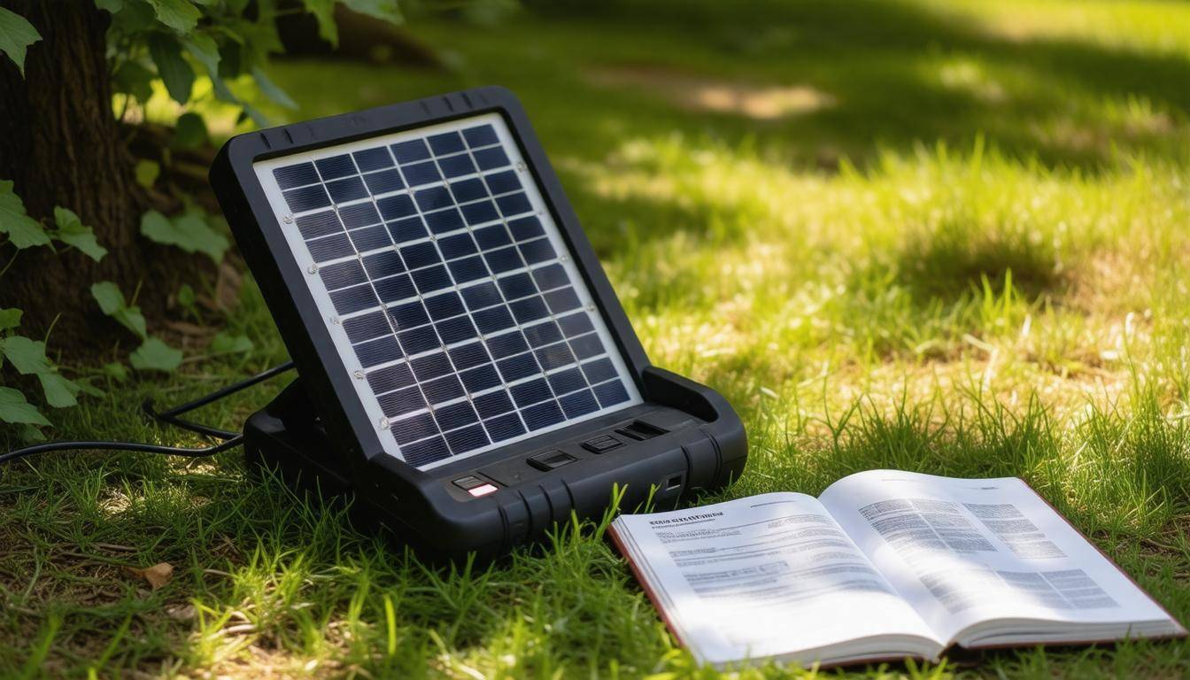 Portable solar charger