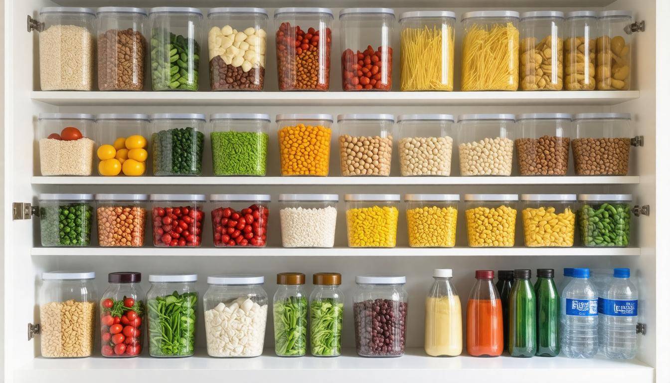 Prepared emergency food storage