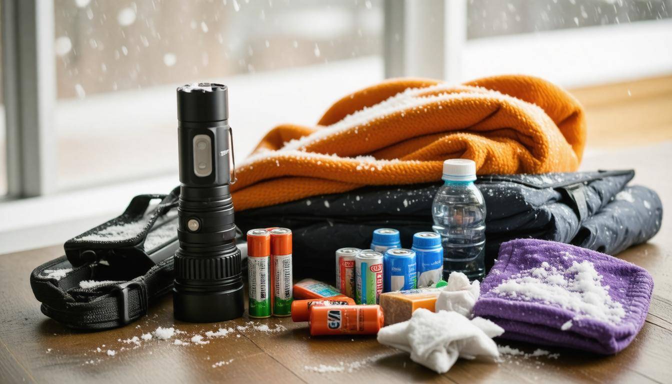 Prepared winter storm kit