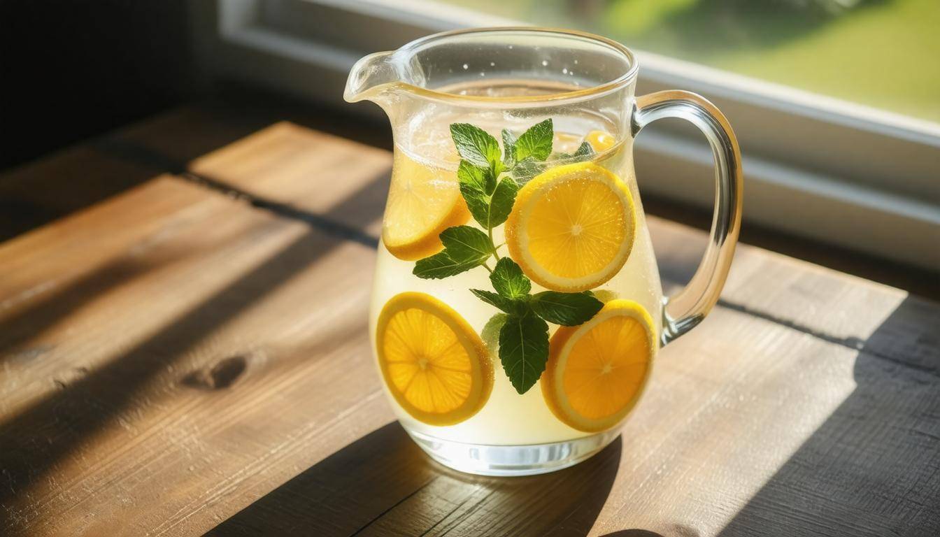 Refreshing infused water