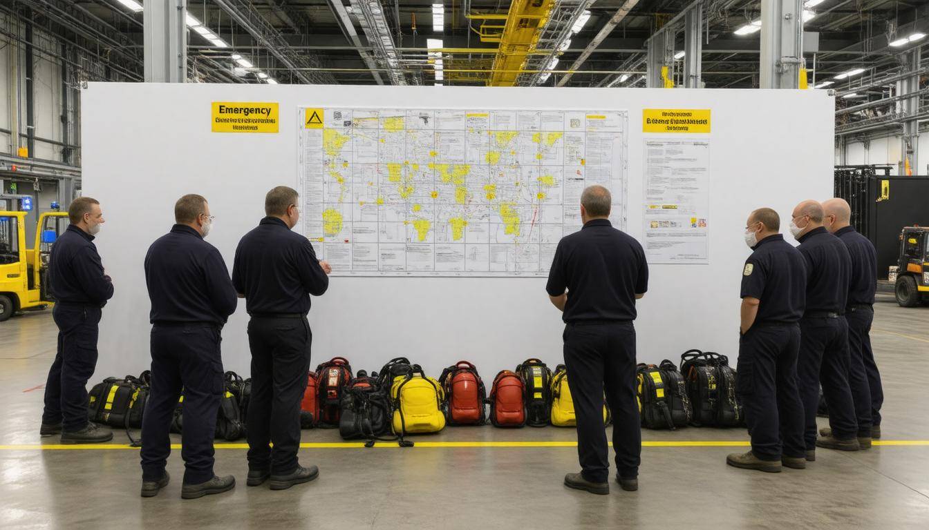 Safety training session