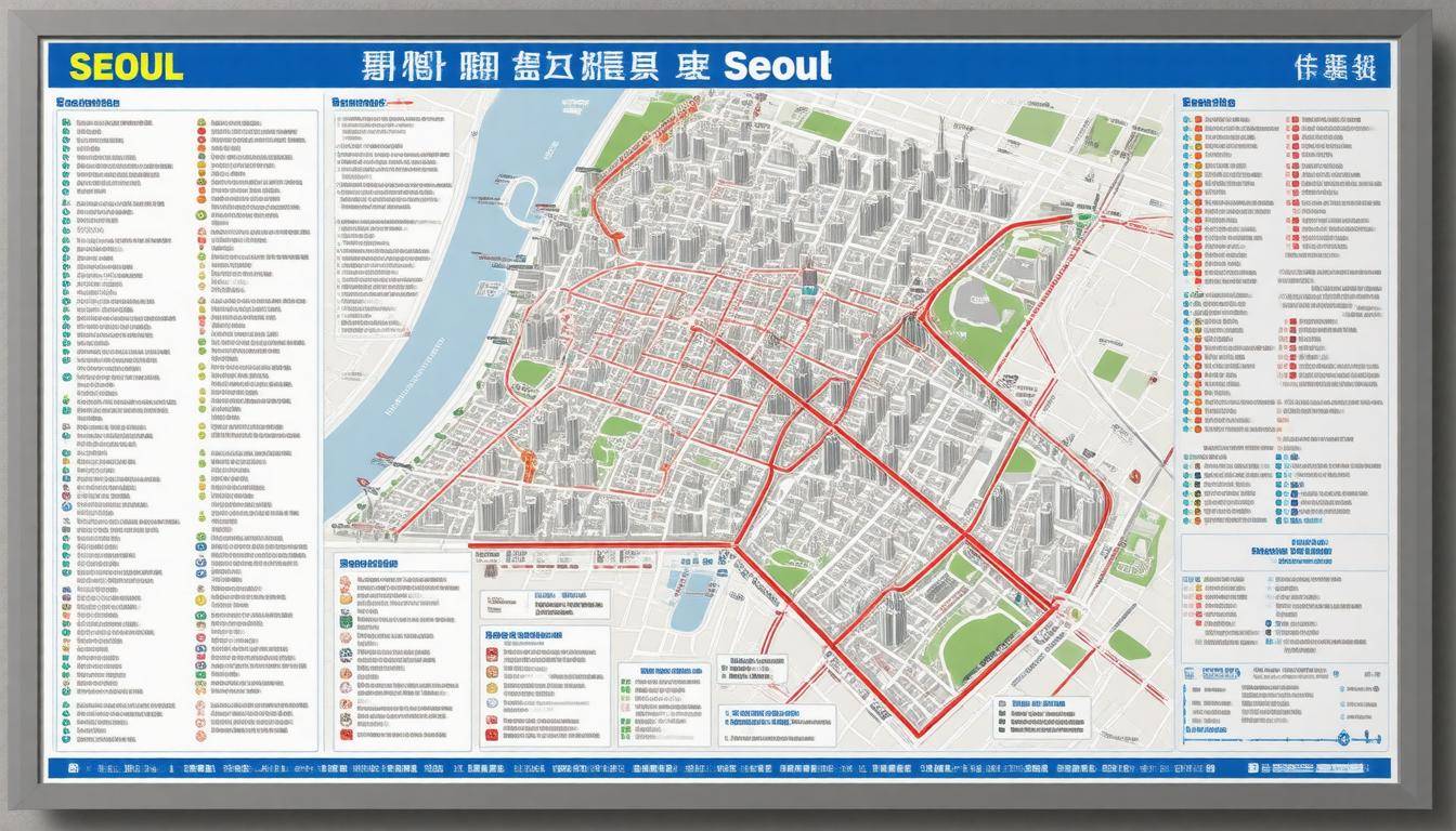 Seoul emergency preparedness map