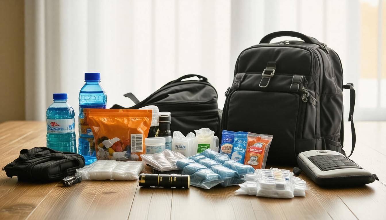 Tornado survival kit essentials