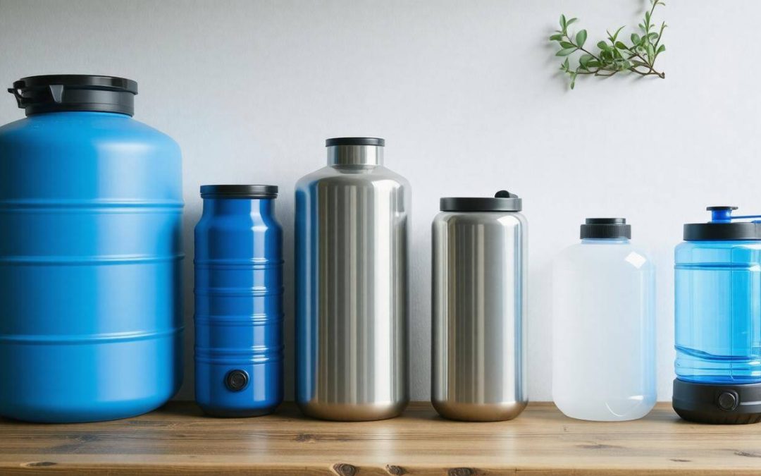 Water Storage Containers: Pros and Cons of Different Types and Uses