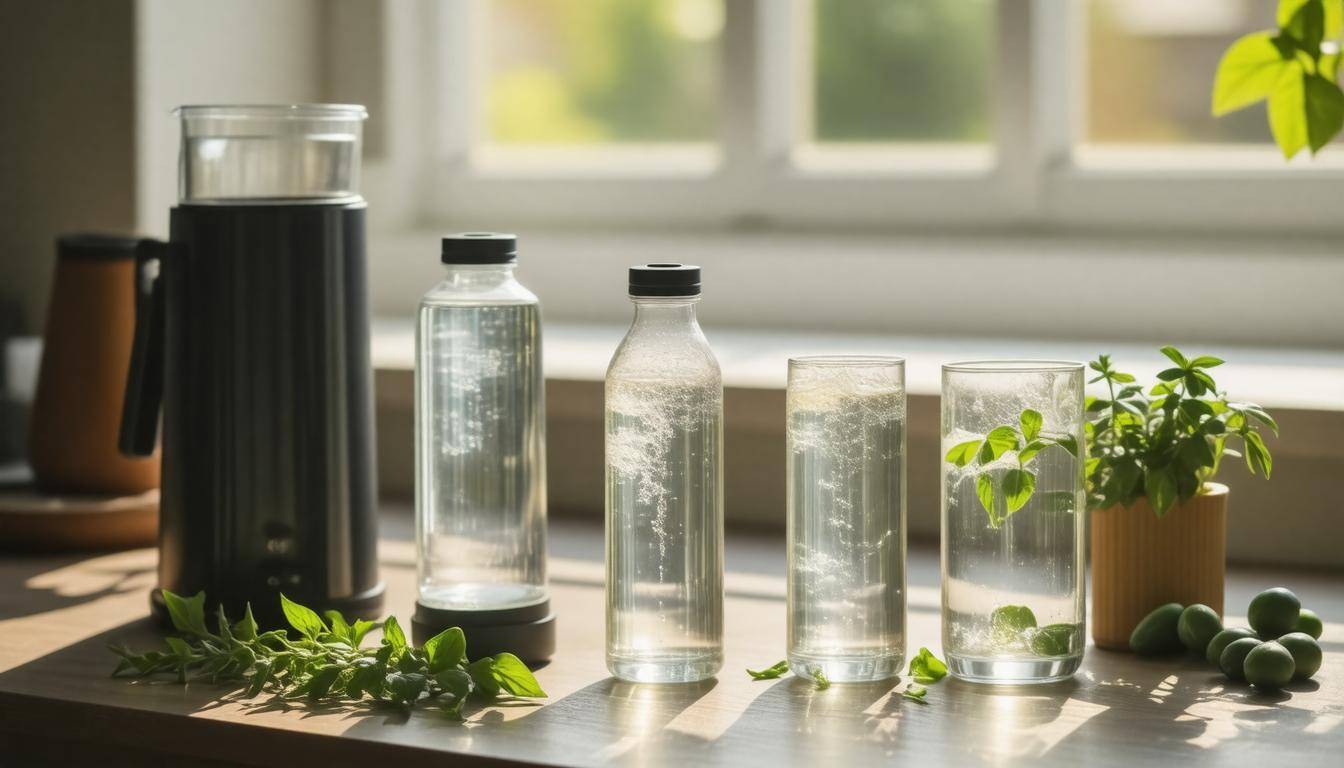 Water filtration tool display