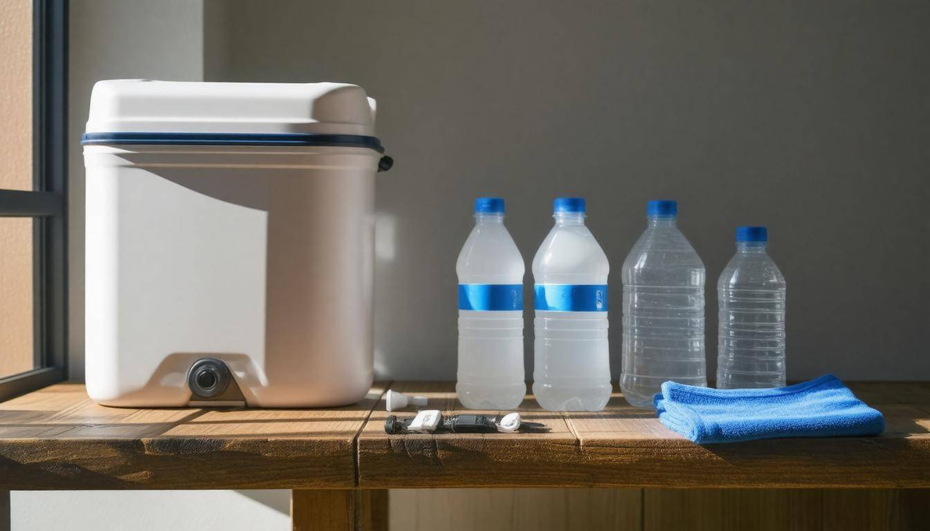 Water shortage survival kit