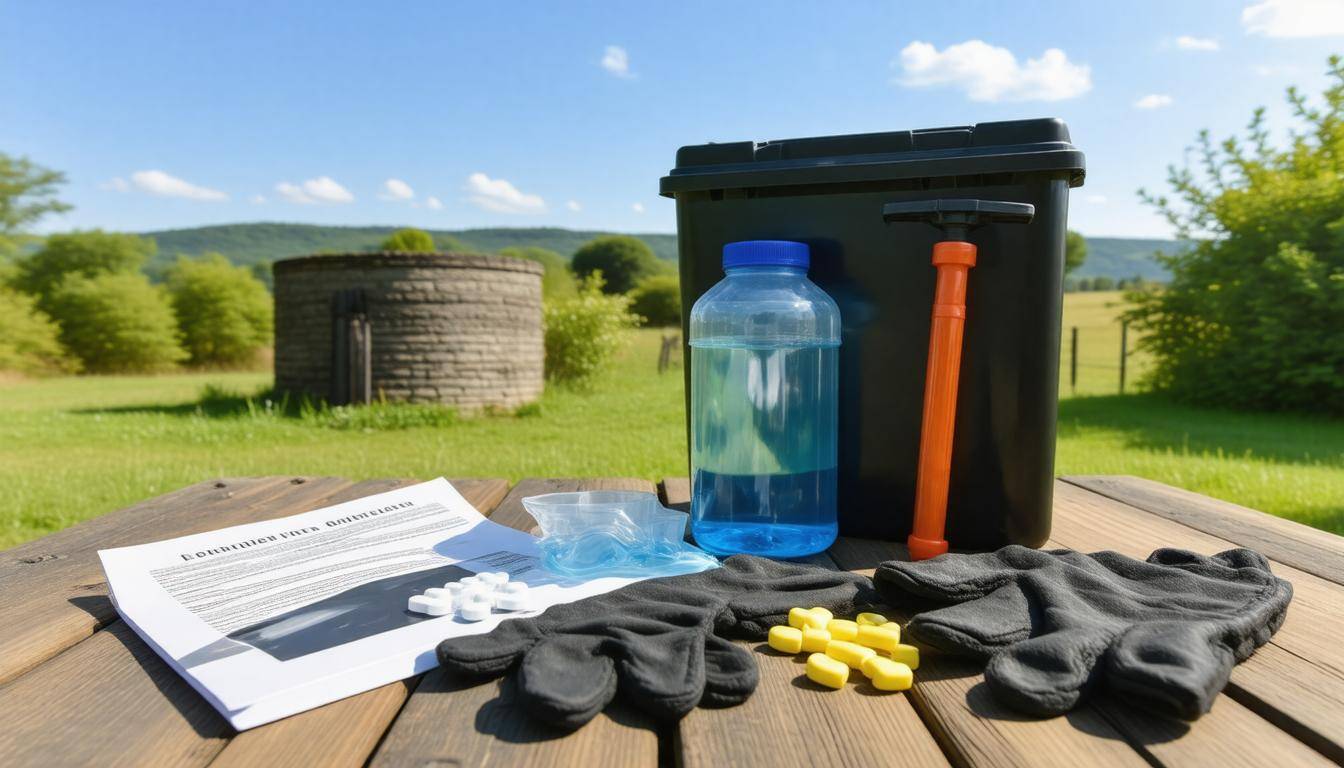Well water emergency kit