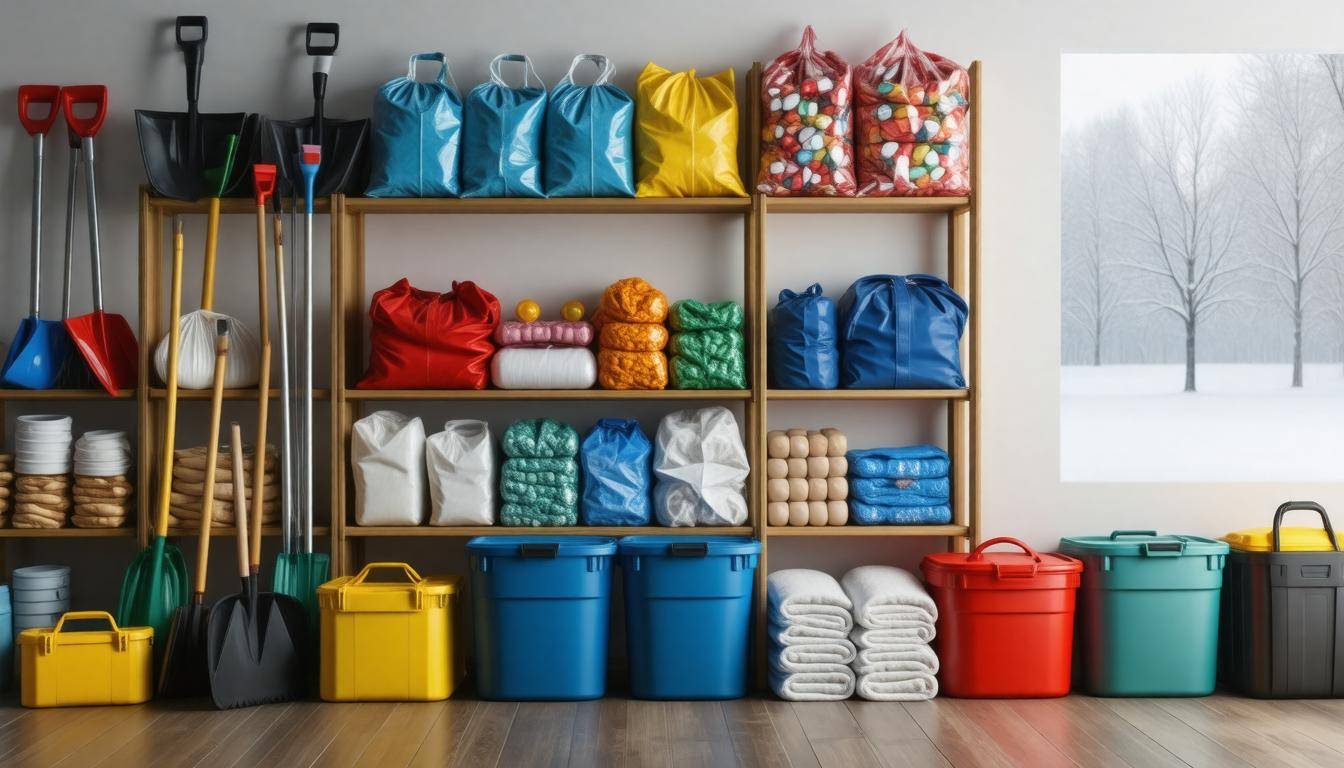 Winter emergency supplies