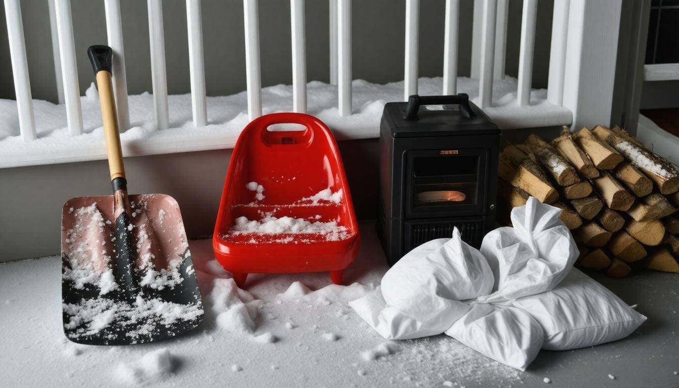 Winter emergency supplies