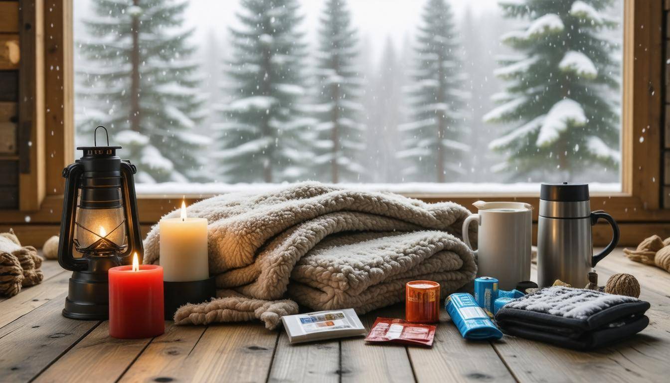 Winter power outage kit