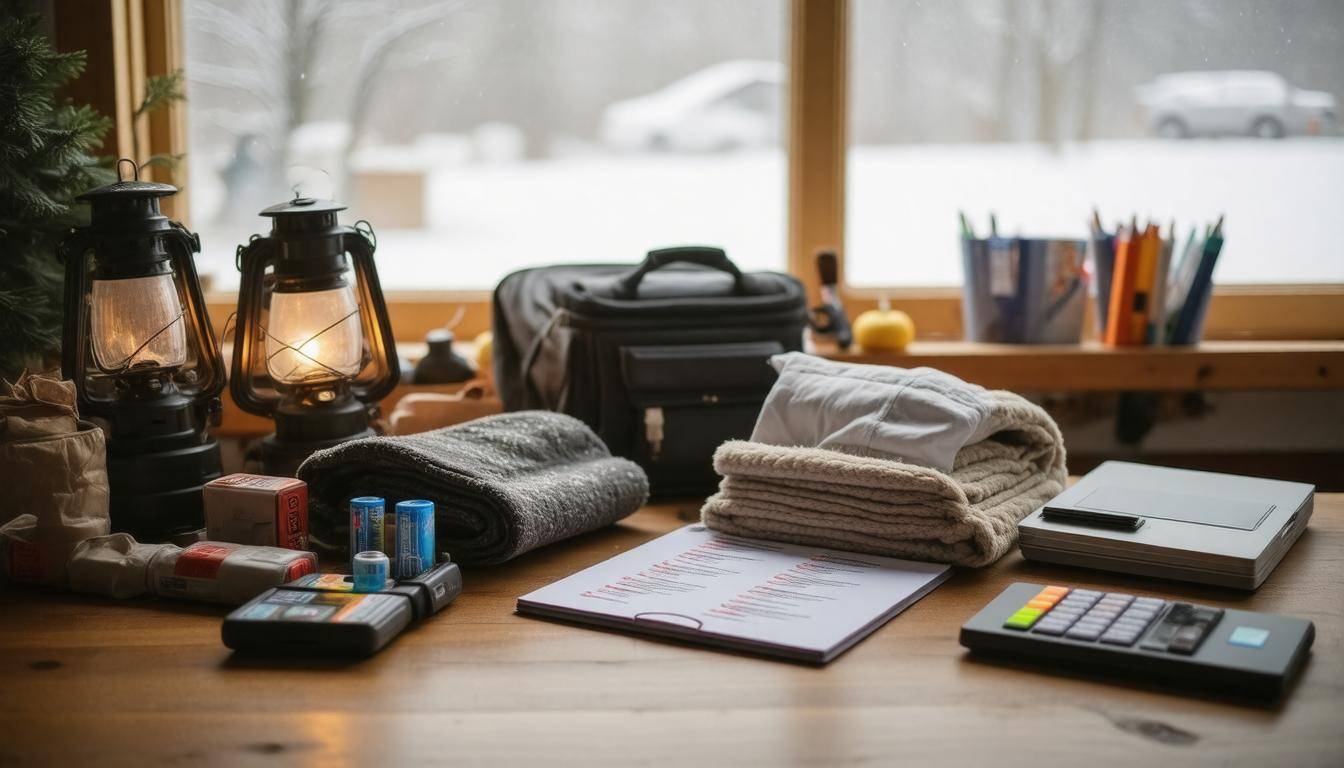 Winter storm checklist