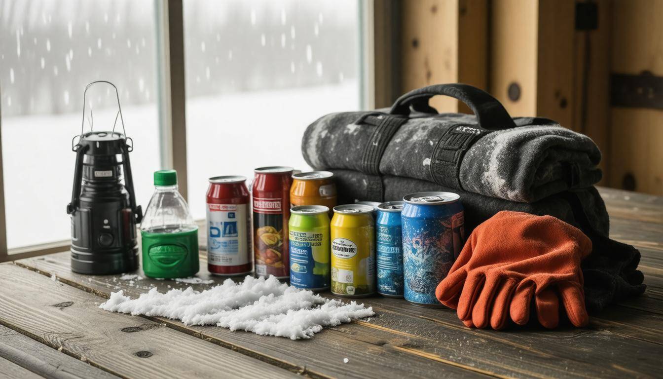 Winter storm survival kit
