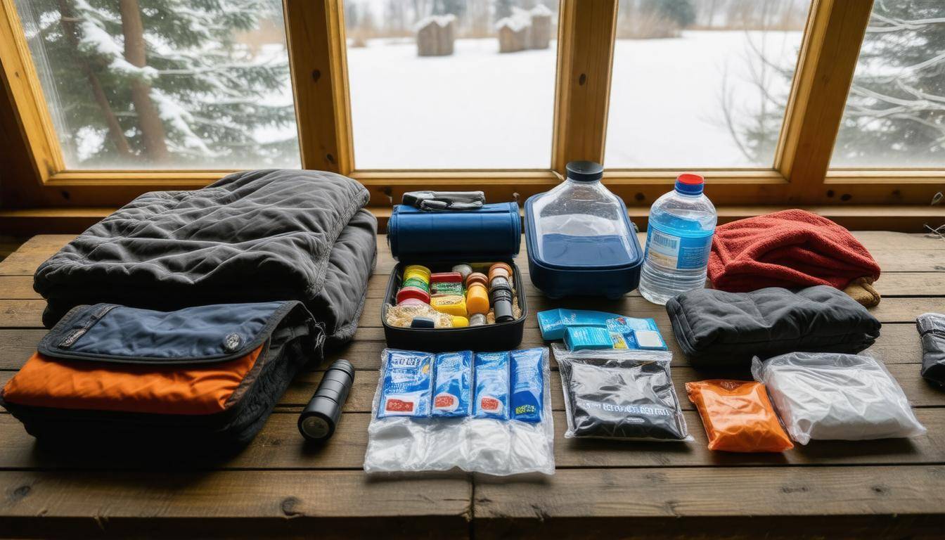 Winter survival kit essentials