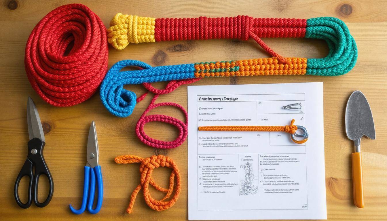 Workspace for DIY cordage