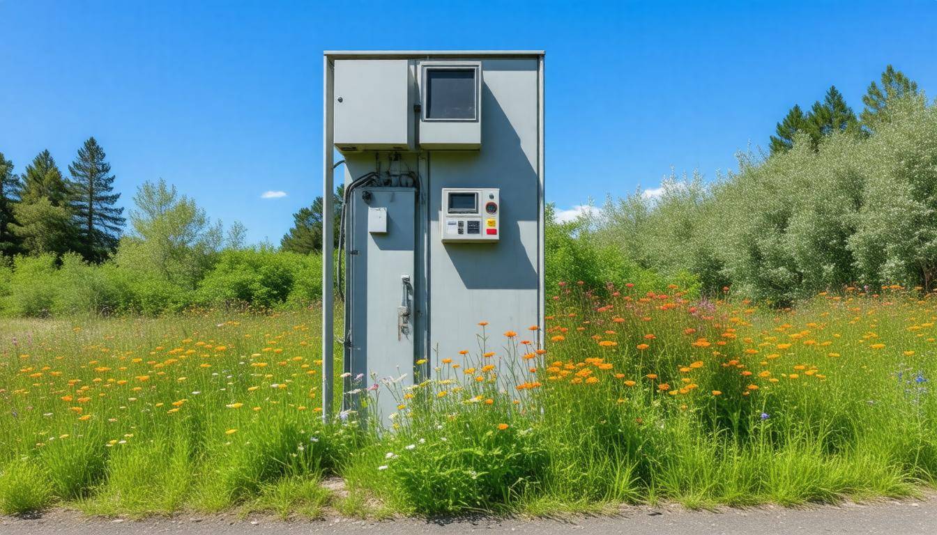 Air quality monitoring station