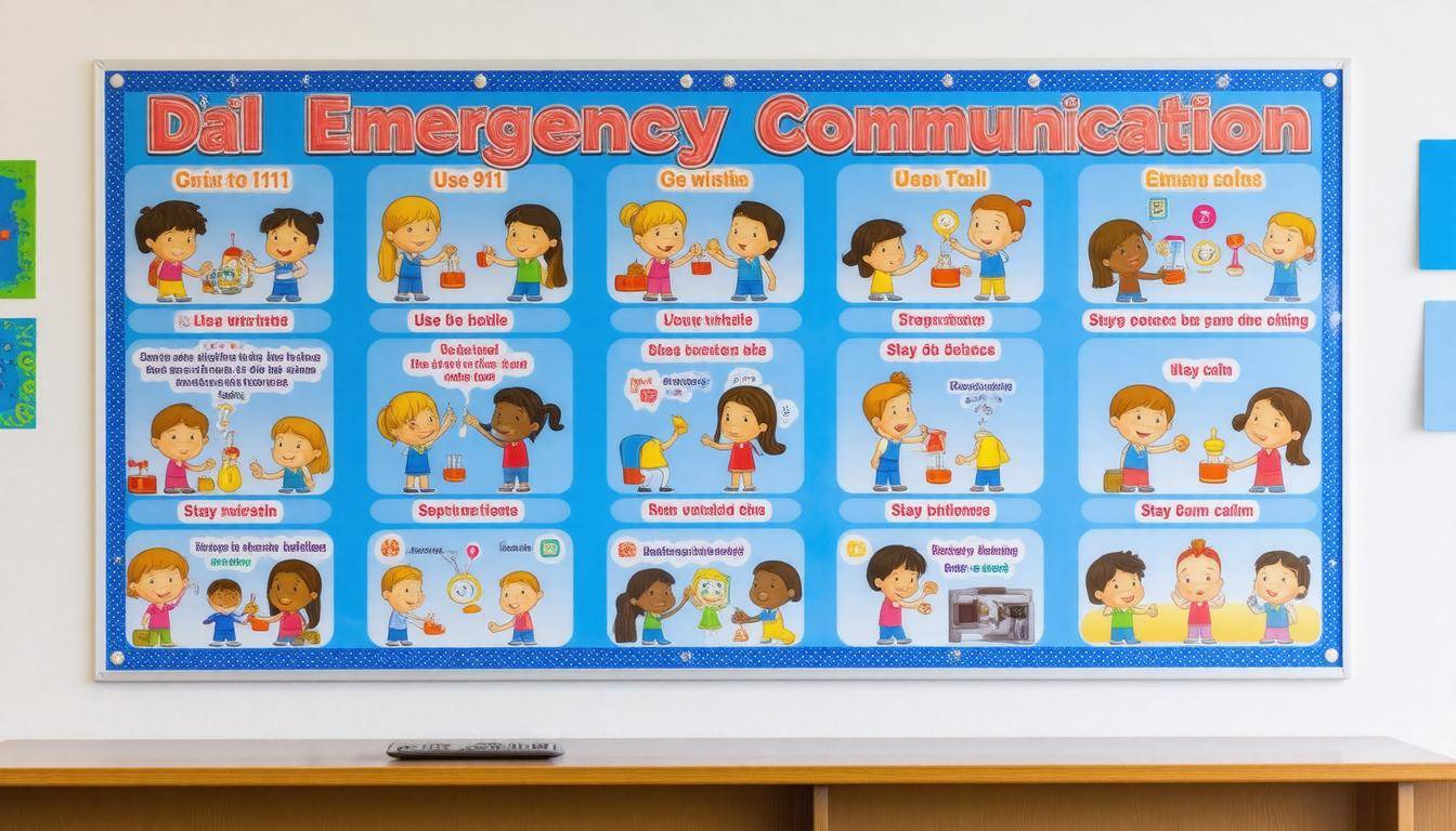 Child-friendly emergency tips