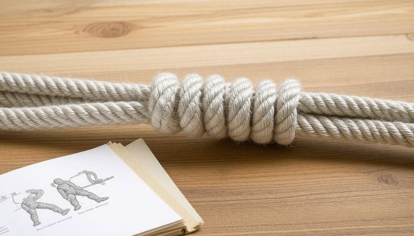 Close-up of slipknot