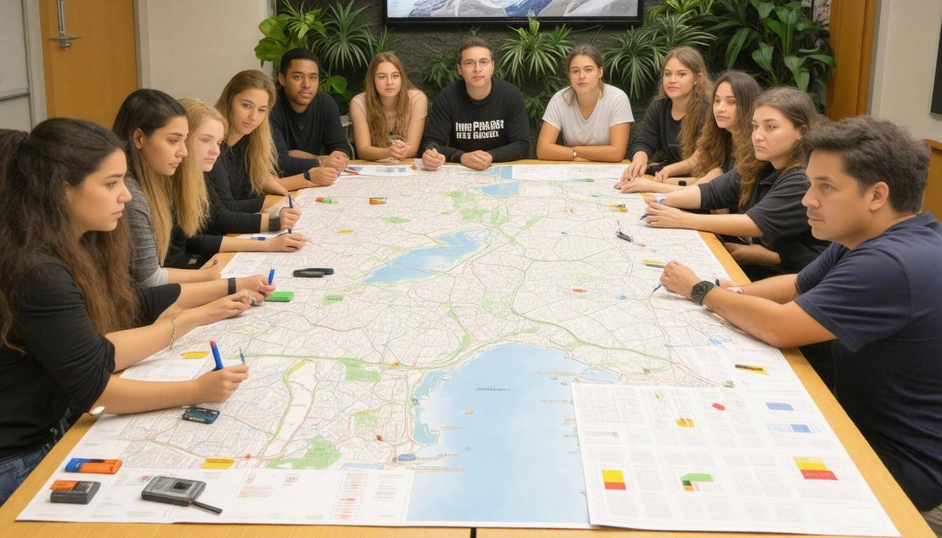 Community emergency planning session