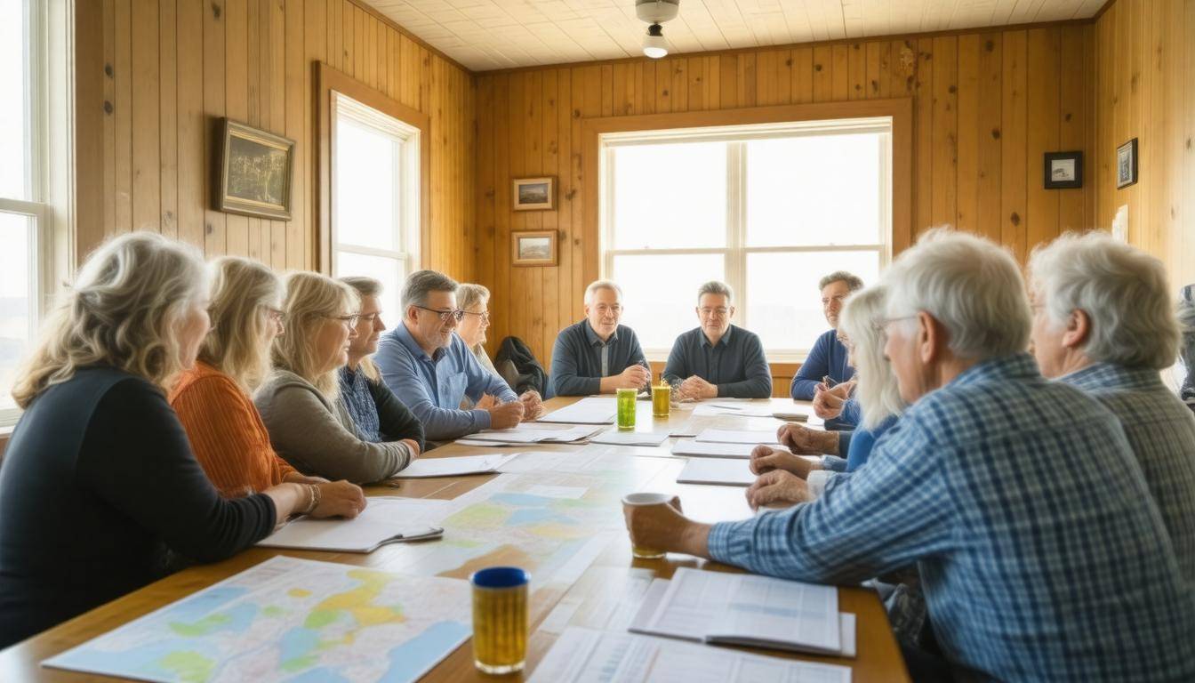 Community meeting discussion