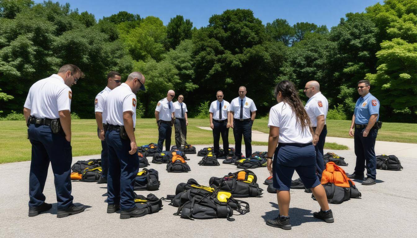 Community training session