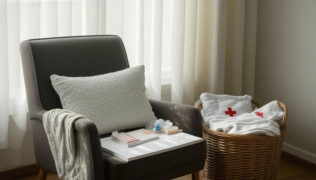 Cozy preparation space