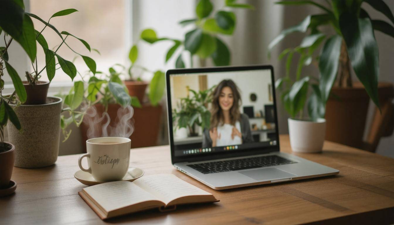 Cozy video call setup