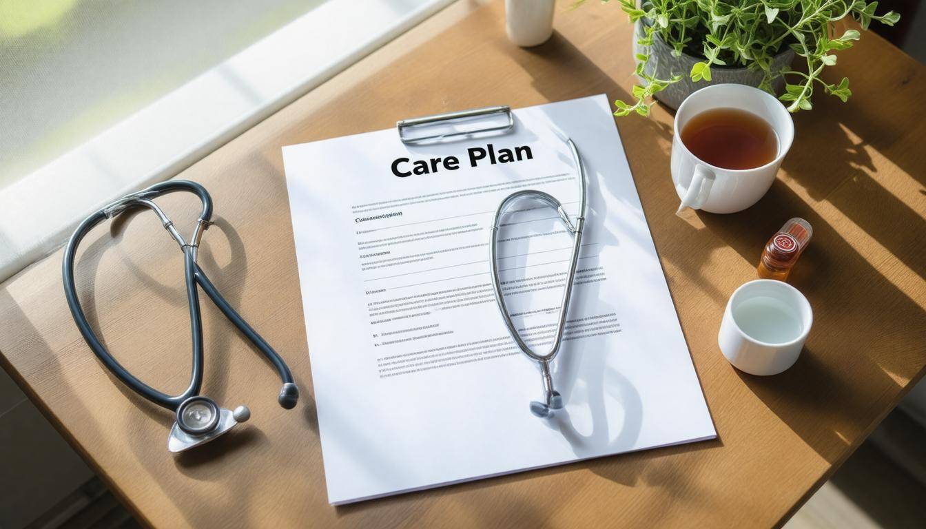 Detailed care plan setup