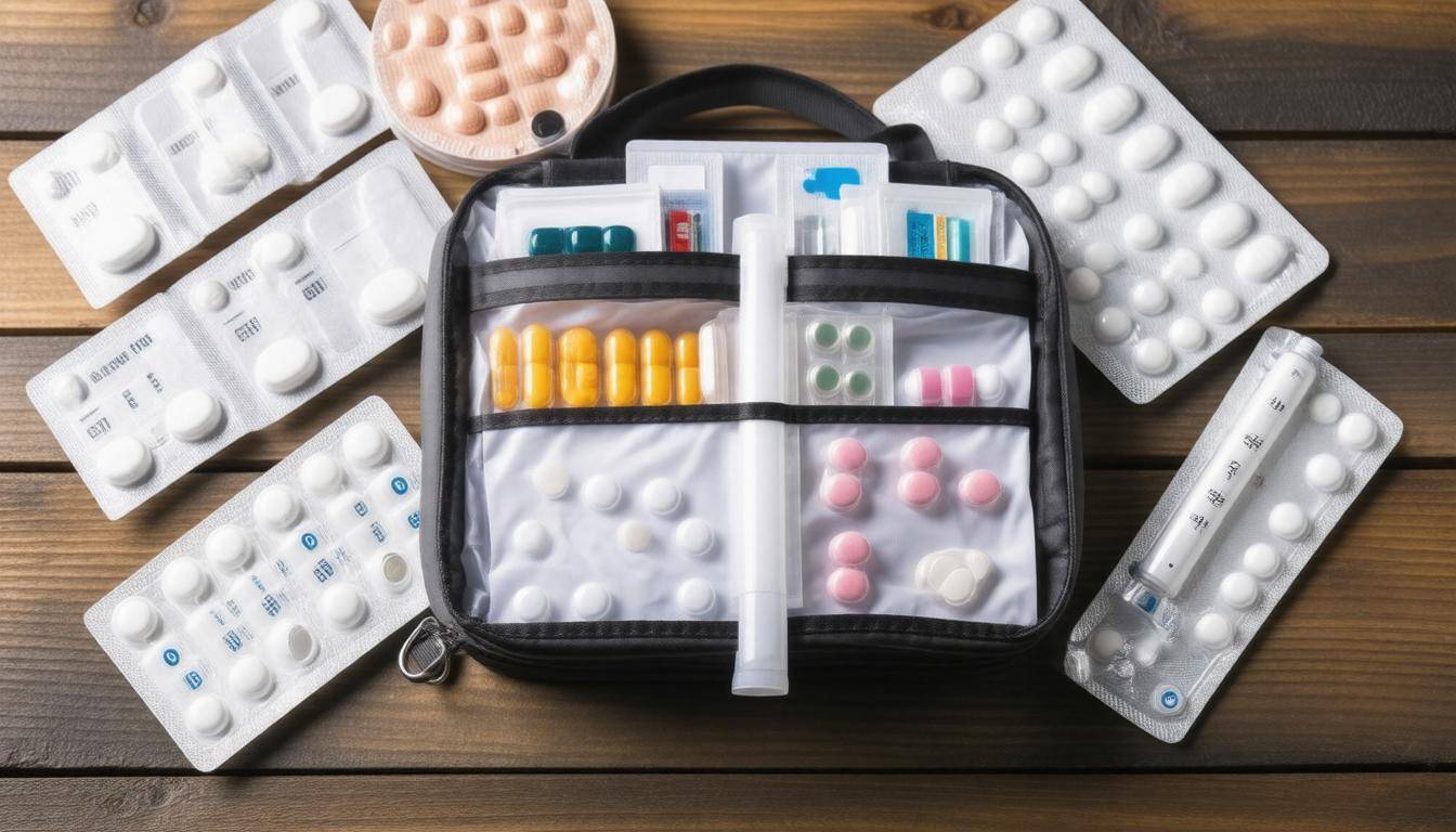 Elderly medicine kit