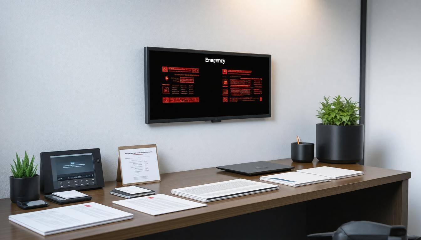 Emergency alert system setup