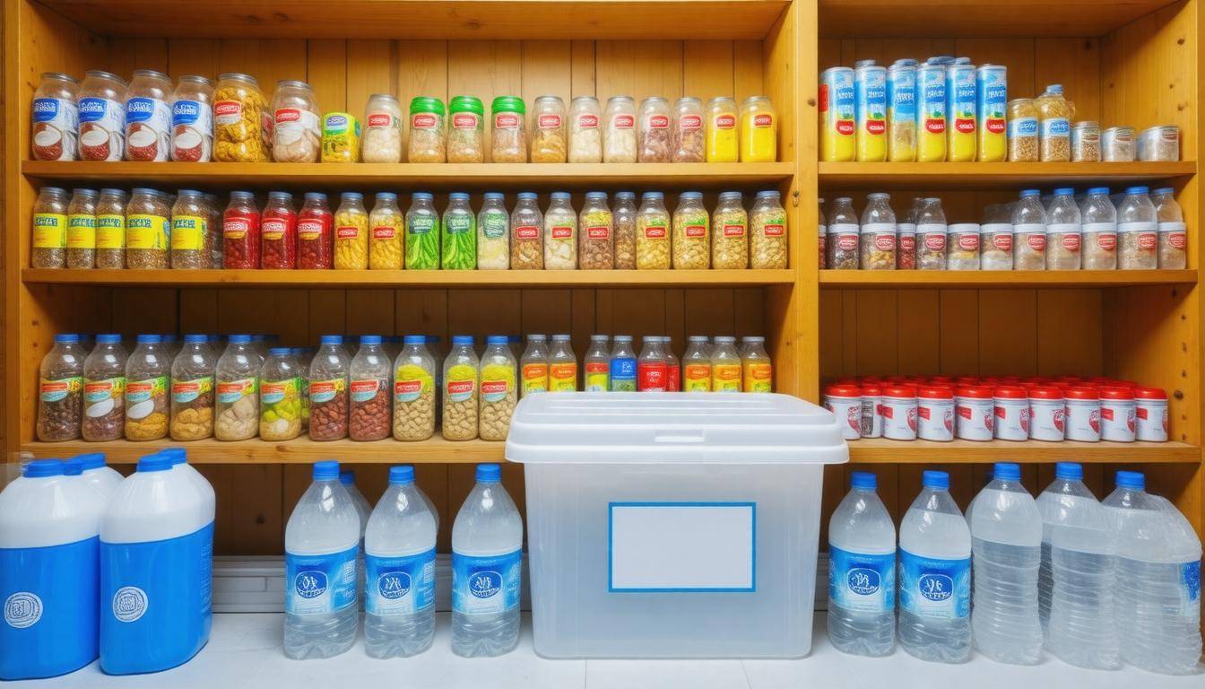 Emergency food storage