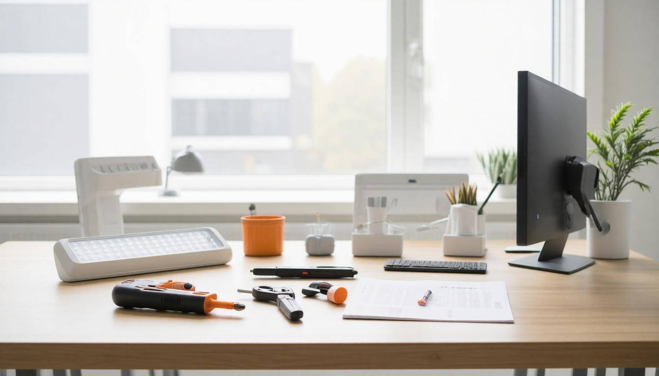 Emergency lighting setup