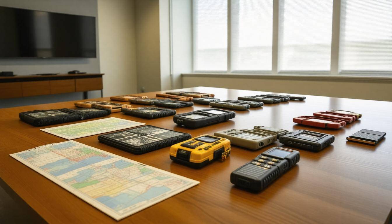 Emergency navigation tools displayed