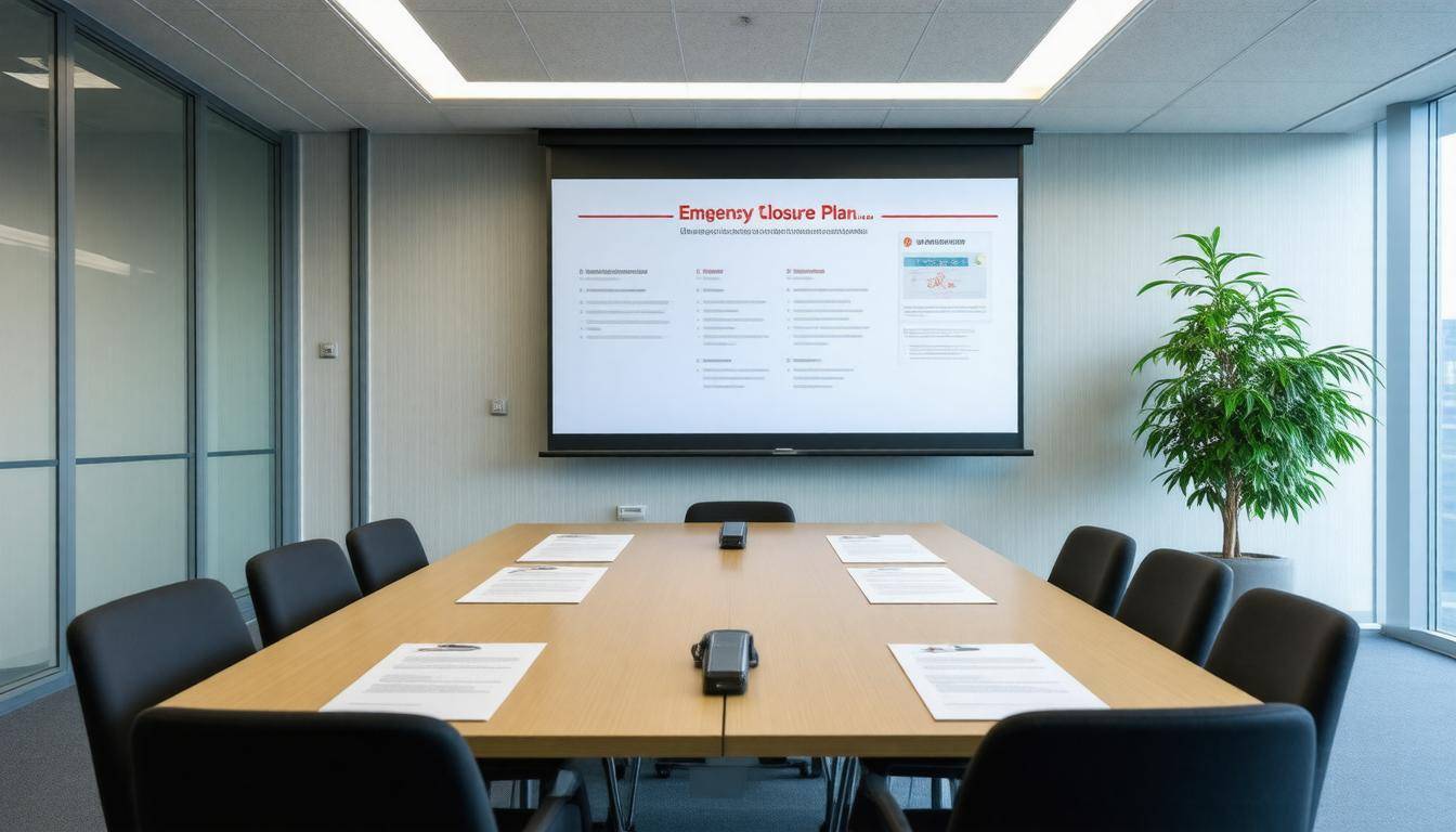 Emergency plan presentation