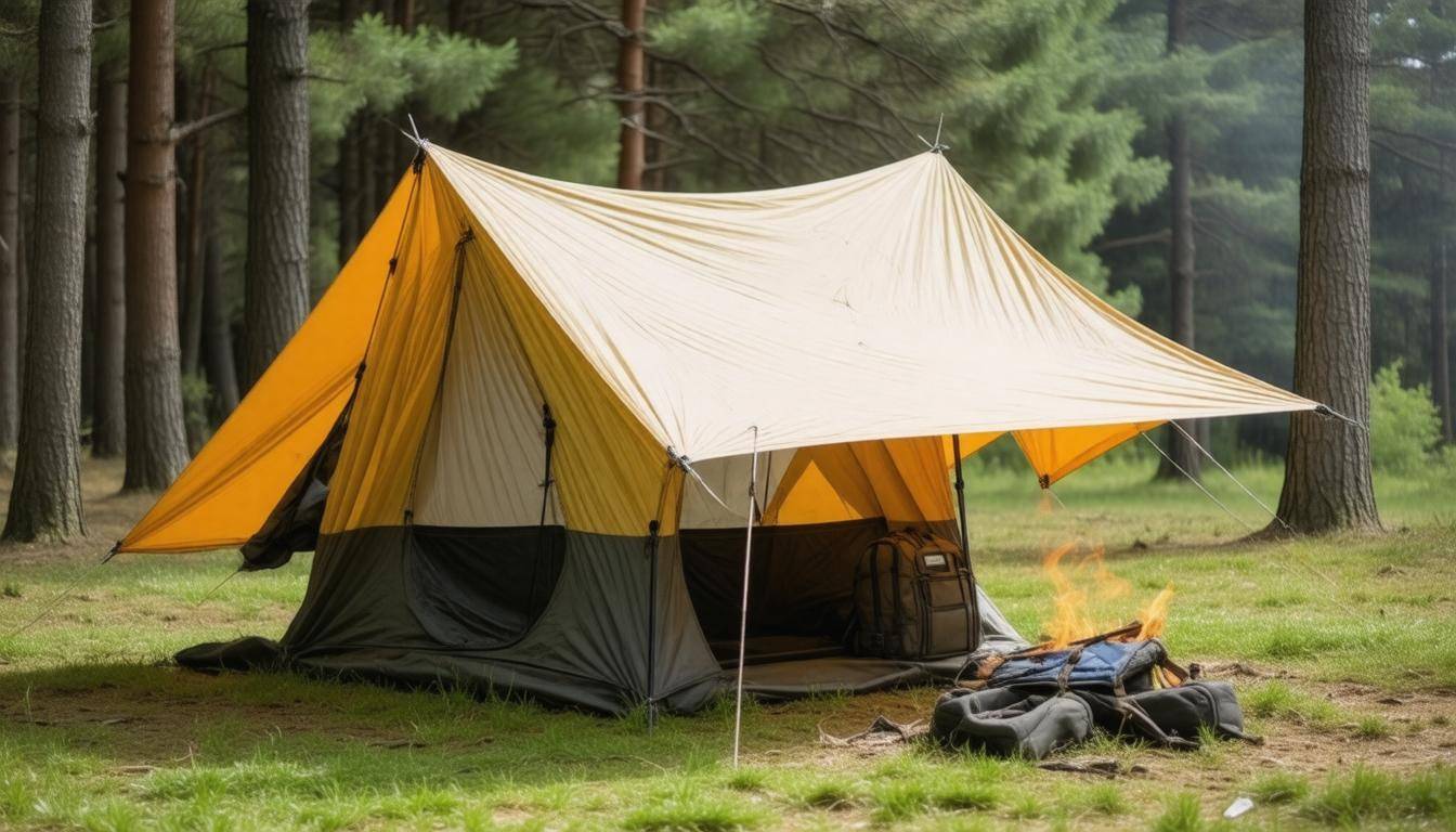 Emergency shelter setup