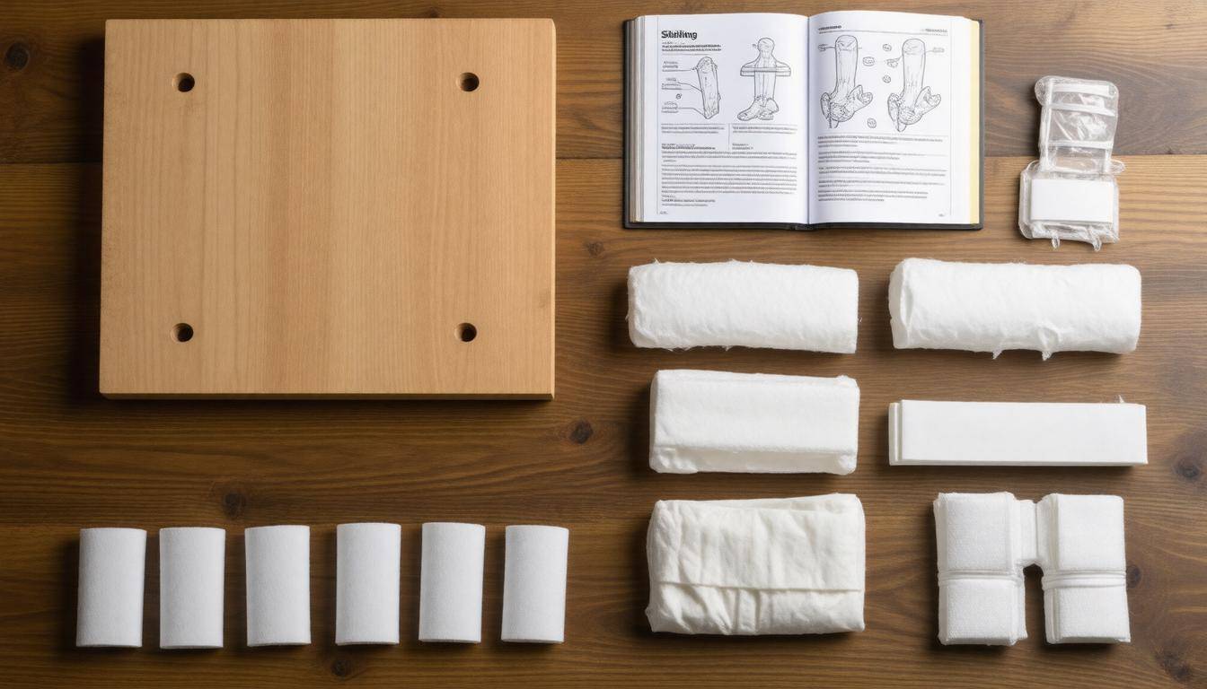 Emergency splinting materials