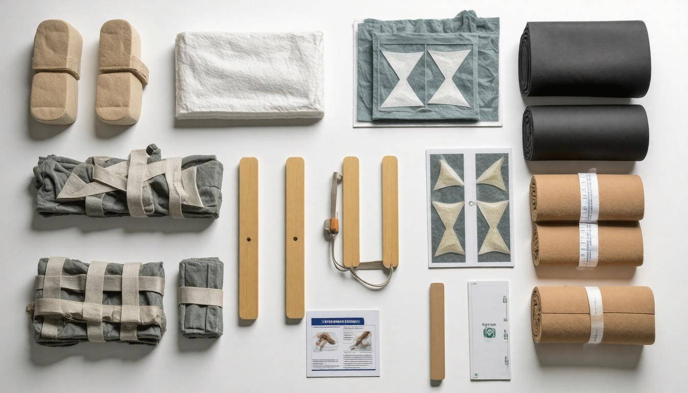 Emergency splinting materials