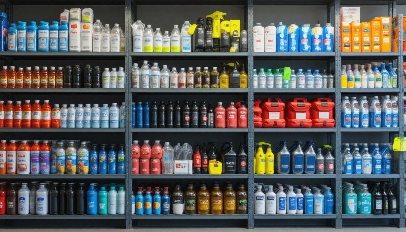 Emergency supply shelf