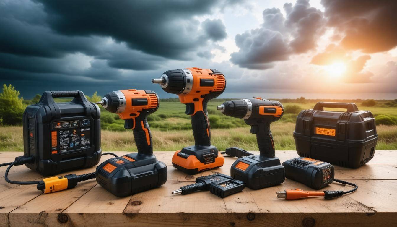 Emergency tools display