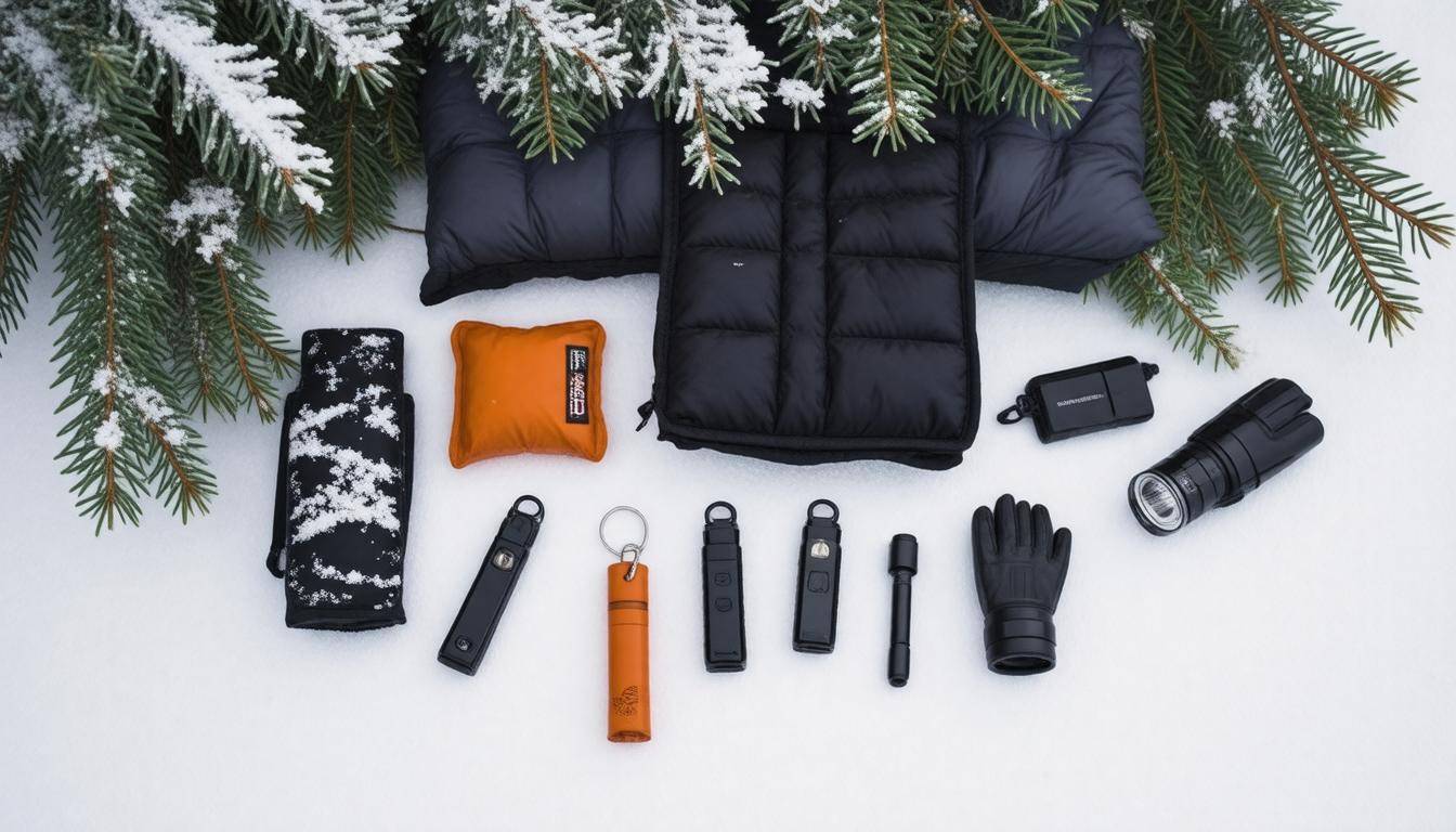 Essential winter survival kit