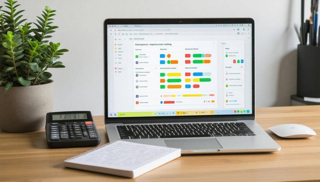 Expense tracking setup
