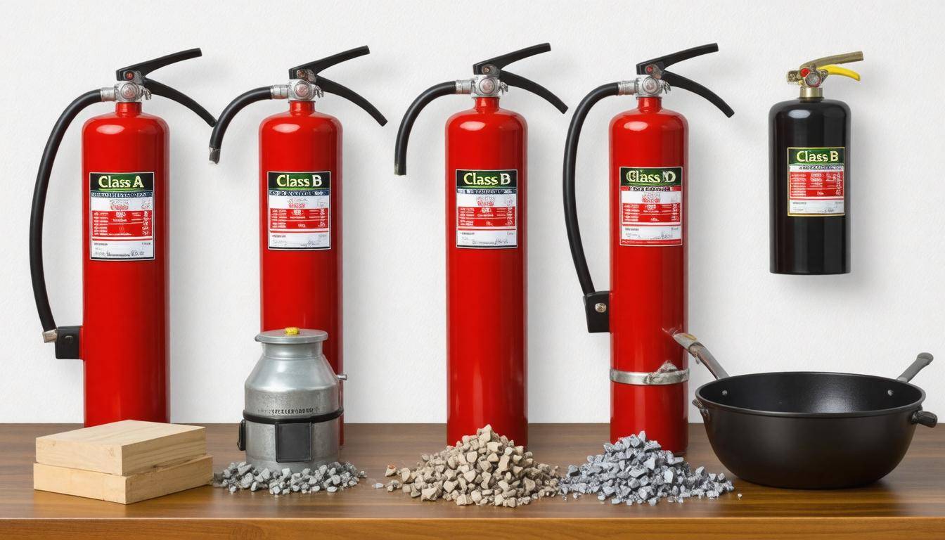 Fire extinguishers and materials