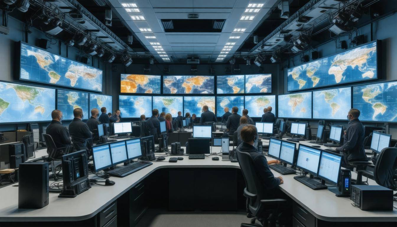 High-tech communication center