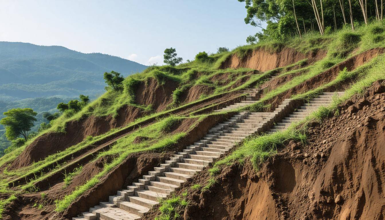 Landslide protection techniques