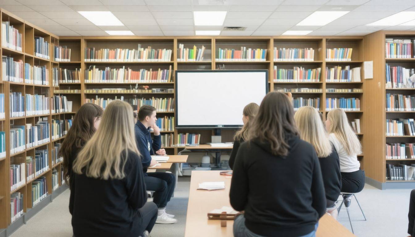 Library emergency training