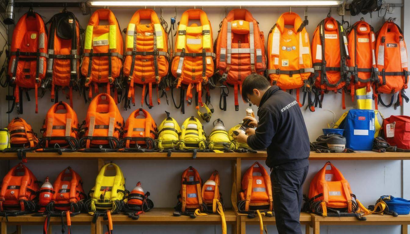 Maintaining safety equipment