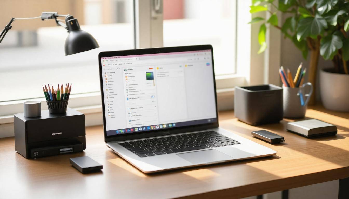 Modern backup workspace