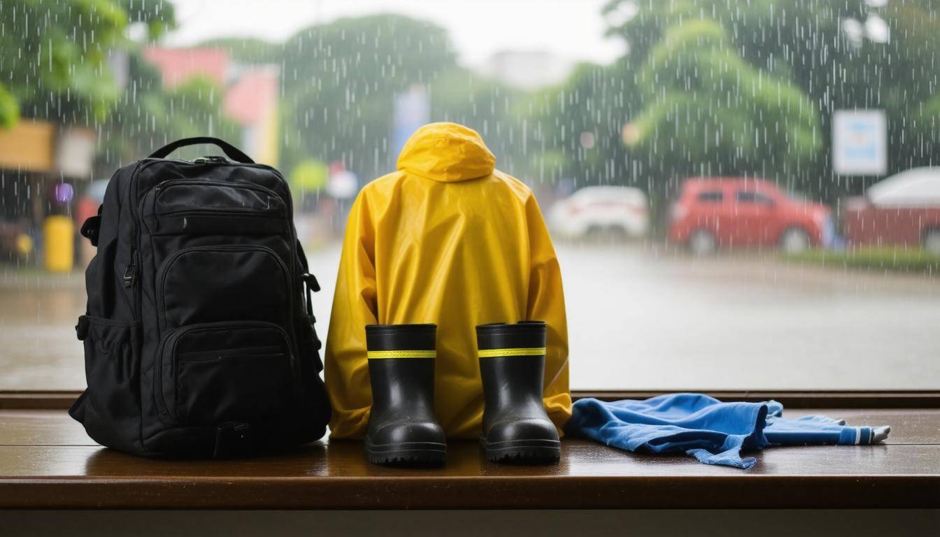 Monsoon emergency gear