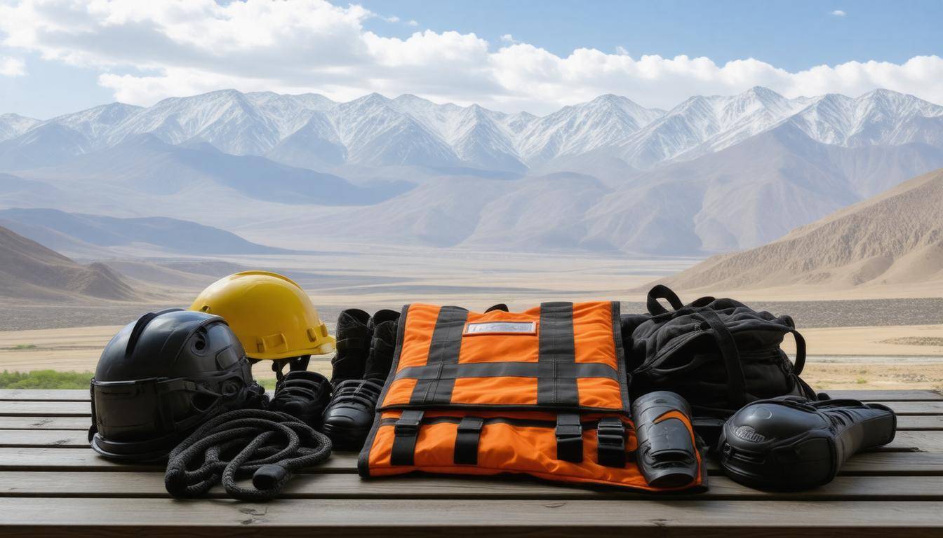 Mountain safety equipment kit